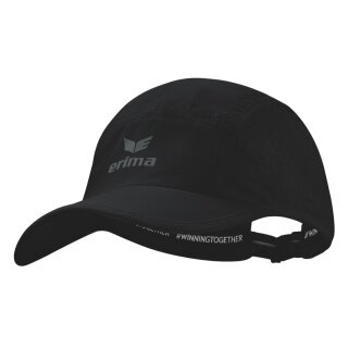 Erima Cap TS Function (100% Polyester) 2025 schwarz