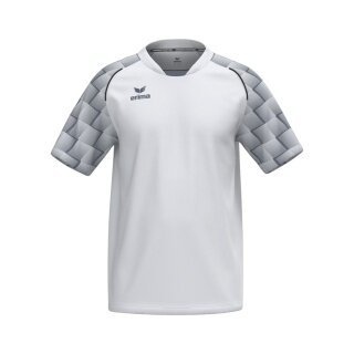 Erima Sport-Tshirt Evo Star Trikot (100% rec. Polyester) weiss/grau Herren
