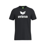 Erima Freizeit-Tshirt Promo (100% Baumwolle) 2026 schwarz Herren