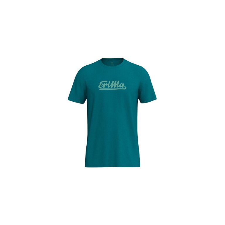 Erima Freizeit-Tshirt Retro 2.0 (100% Baumwolle) blau Herren
