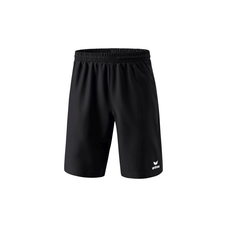 Erima Sport-Hose Change Shorts (mit Innenhose, Stretch-Einsätze) kurz schwarz Herren