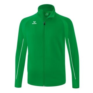Erima Trainingsjacke Liga Star Polyester (Stehkragen, strapazierfähig) smaragdgrün/weiss Jungen
