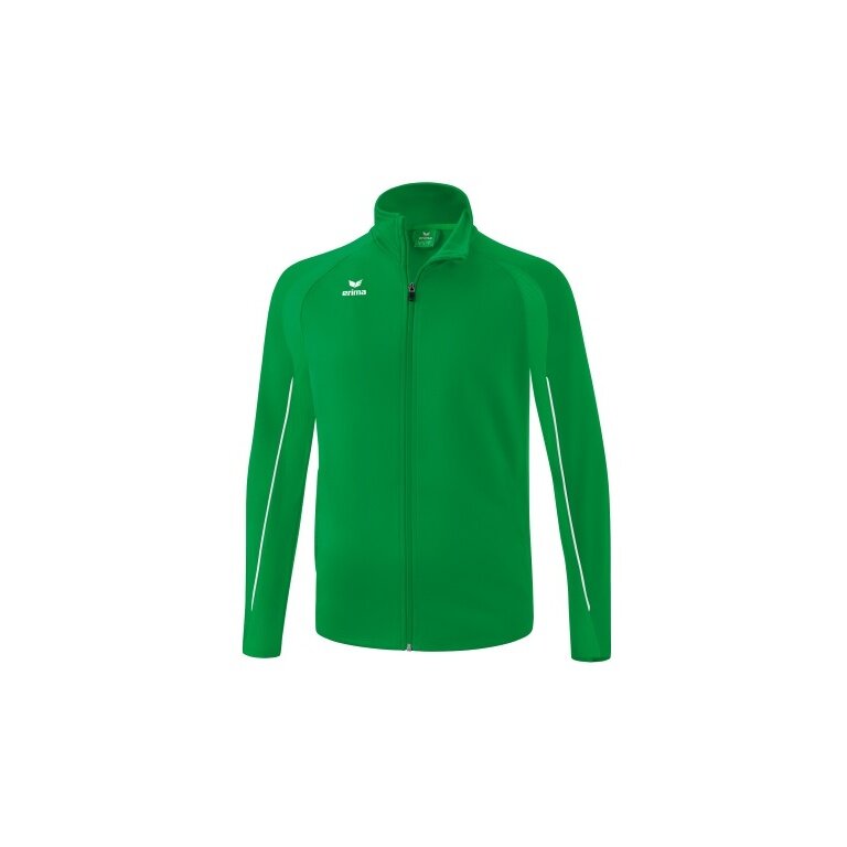 Erima Trainingsjacke Liga Star Polyester (Stehkragen, strapazierfähig) smaragdgrün/weiss Jungen