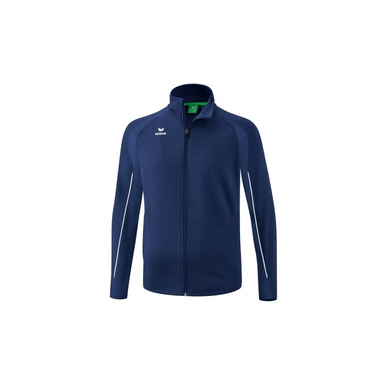 Erima Trainingsjacke Liga Star Polyester (Stehkragen, strapazierfähig) navyblau/weiss Jungen
