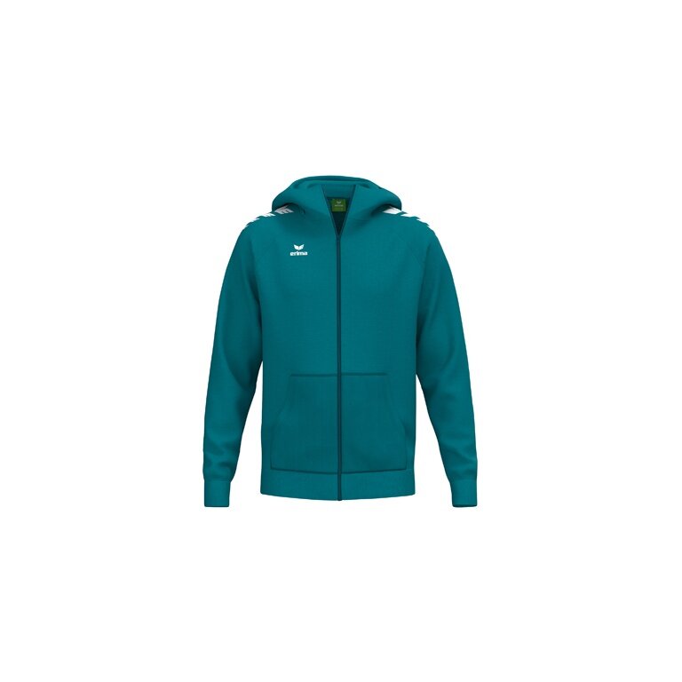 Erima Kapuzenjacke CMPT Wings Hoody (Mischgewebe) blau Herren