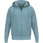 Erima Kapuzenpullover TS Hoodie Full Zip (Mischgewebe) blau Herren