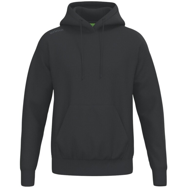 Erima Kapuzenpullover TS Hoodie (Baumwollmix) schwarz Herren