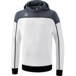Erima Kapuzenpullover Hoodie Change (Baumwollmix) weiss/grau Herren