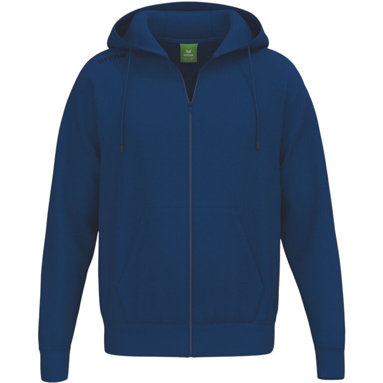 Erima Kapuzenpullover TS Hoodie Full Zip (Mischgewebe) navyblau Herren