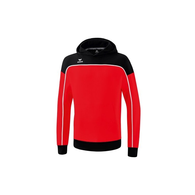 Erima Kapuzenpullover Hoodie Change (Baumwollmix) rot/schwarz Herren
