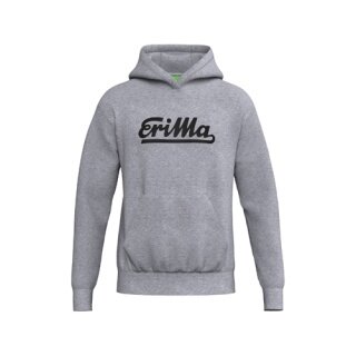 Erima Kapuzenpullover Retro 2.0 Hoodie (Baumwolle-Mischung) grau Herren