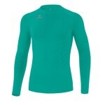 Erima Funktionsunterwäsche Langarmshirt Athletic (nahtlos, hoher Tragekomfort) blaugrün Herren