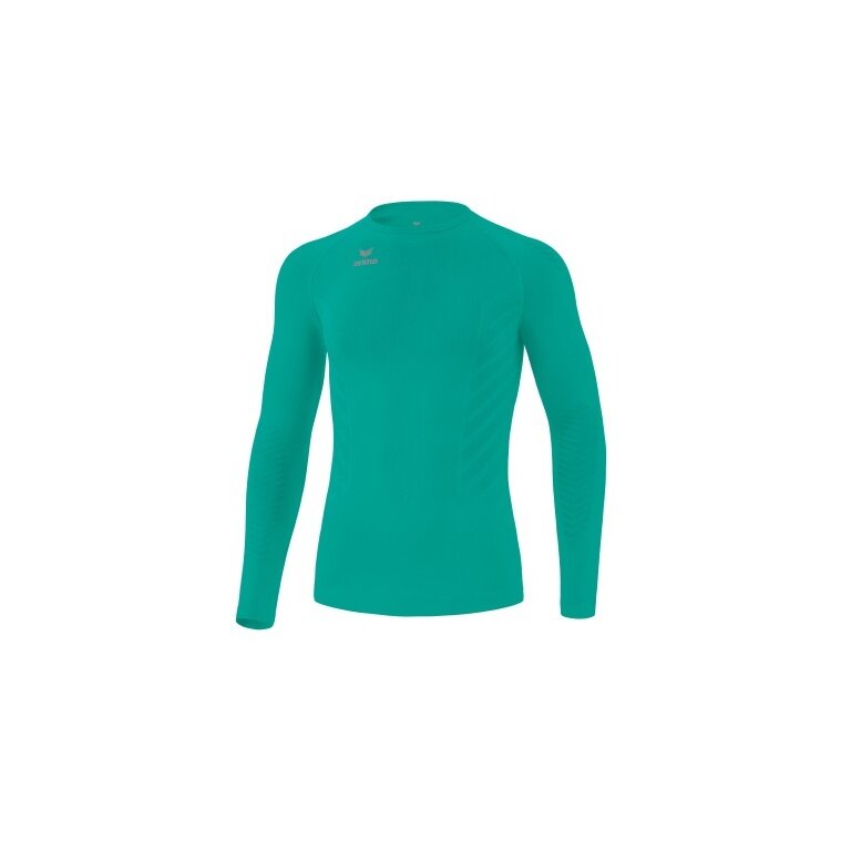 Erima Funktionsunterwäsche Langarmshirt Athletic (nahtlos, hoher Tragekomfort) blaugrün Herren