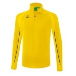 Erima Sport-Langarmshirt Liga Star Trainingstop (strapazierfähig Funktionsmaterial, Stehkragen) gelb/schwarz Jungen