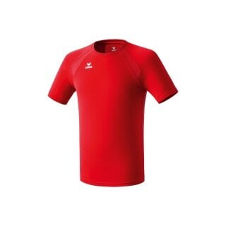 Erima Sport-Tshirt Basic Performance (100% Polyester, Mesh-Einsätze) rot Herren