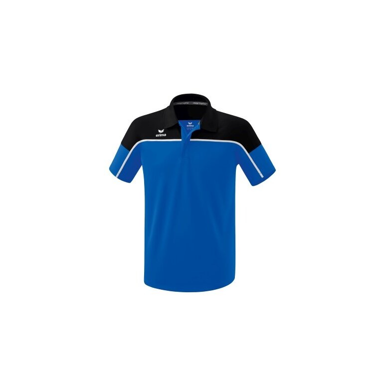 Erima Sport-Polo Change (100% rec. Polyester, schnelltrocknend Funktionsmaterial) royalblau/schwarz Herren