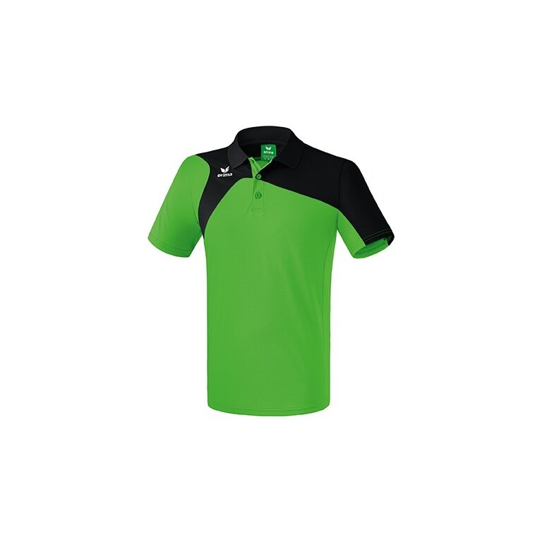 Erima Sport-Polo Club 1900 2.0 (100% Polyester) grün/schwarz Kinder