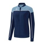 Erima Präsentationsjacke Change (100% rec. Polyester, elastisches Funktionsmaterial) navyblau/denimblau Damen