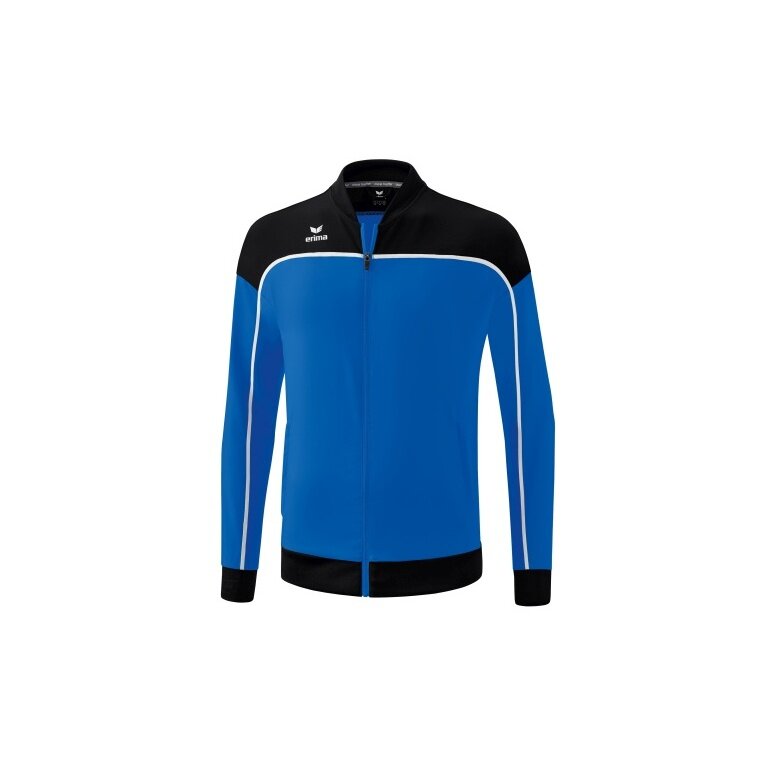 Erima Präsentationsjacke Change (100% rec. Polyester, elastisches Funktionsmaterial) royalblau/schwarz Herren