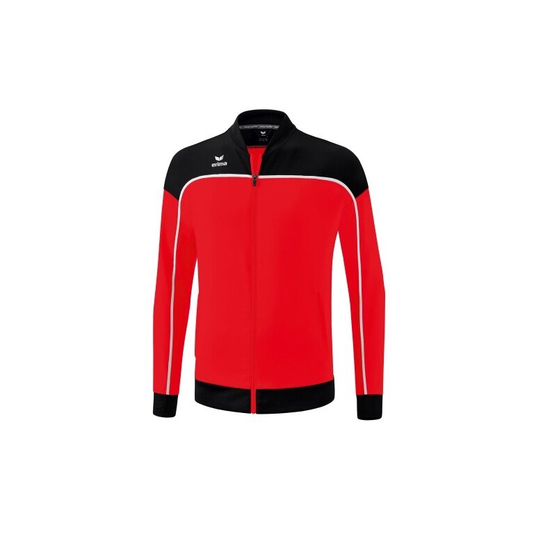 Erima Präsentationsjacke Change (100% rec. Polyester, elastisches Funktionsmaterial) rot/schwarz/weiss Jungen