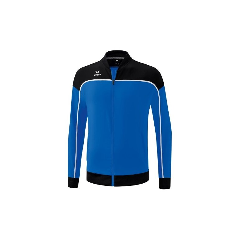 Erima Präsentationsjacke Change (100% rec. Polyester, elastisches Funktionsmaterial) royalblau/schwarz/weiss Jungen