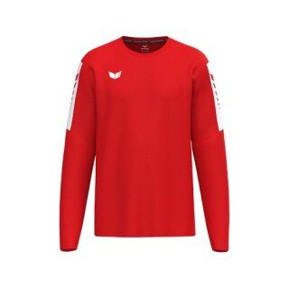 Erima Pullover Intro Sweatshirt (strapazierfähig Funktionsmaterial ) rot Jungen