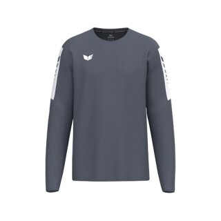 Erima Pullover Intro Sweatshirt (strapazierfähig Funktionsmaterial) grau Herren