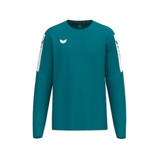 Erima Pullover Intro Sweatshirt (strapazierfähig Funktionsmaterial) blau Herren