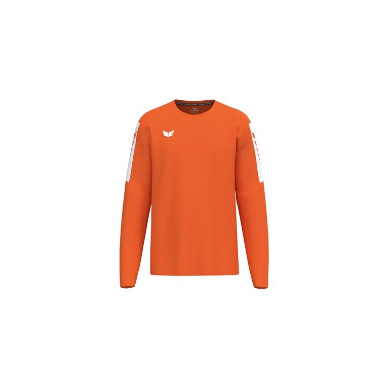 Erima Pullover Intro Sweatshirt (strapazierfähig Funktionsmaterial) orange Herren