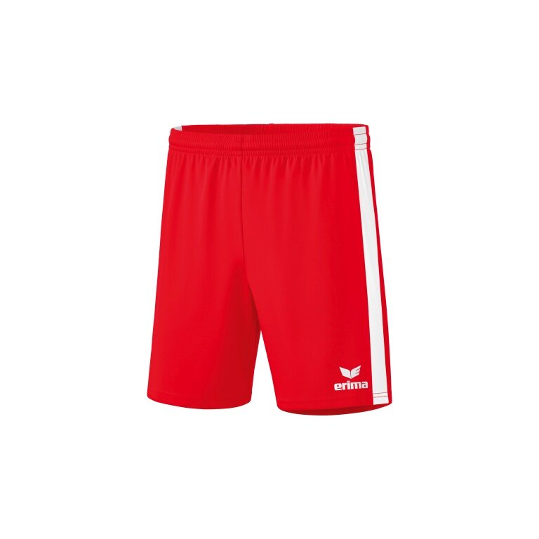 Erima Sporthose Short Retro Star kurz rot/weiss Herren