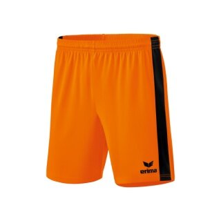 Erima Sporthose Short Retro Star ohne Innenslip orange/schwarz Jungen