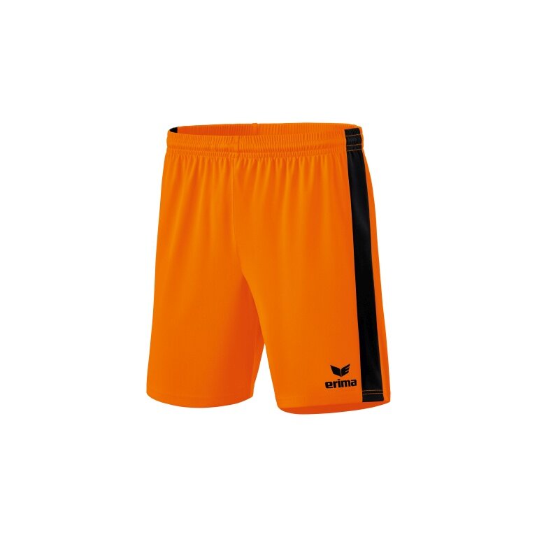 Erima Sporthose Short Retro Star kurz orange/schwarz Herren