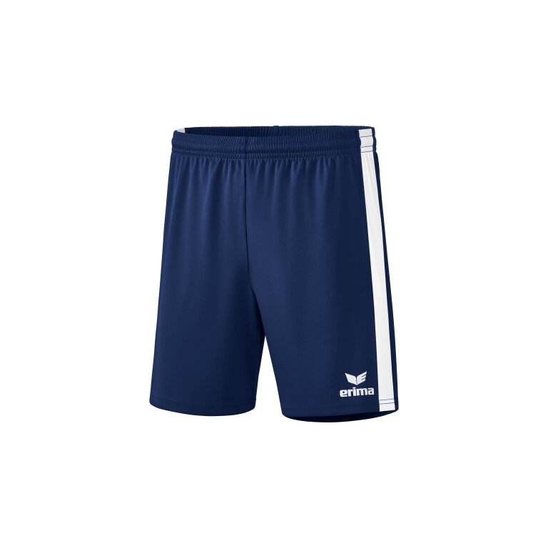 Erima Sporthose Short Retro Star ohne Innenslip navyblau/weiss Jungen