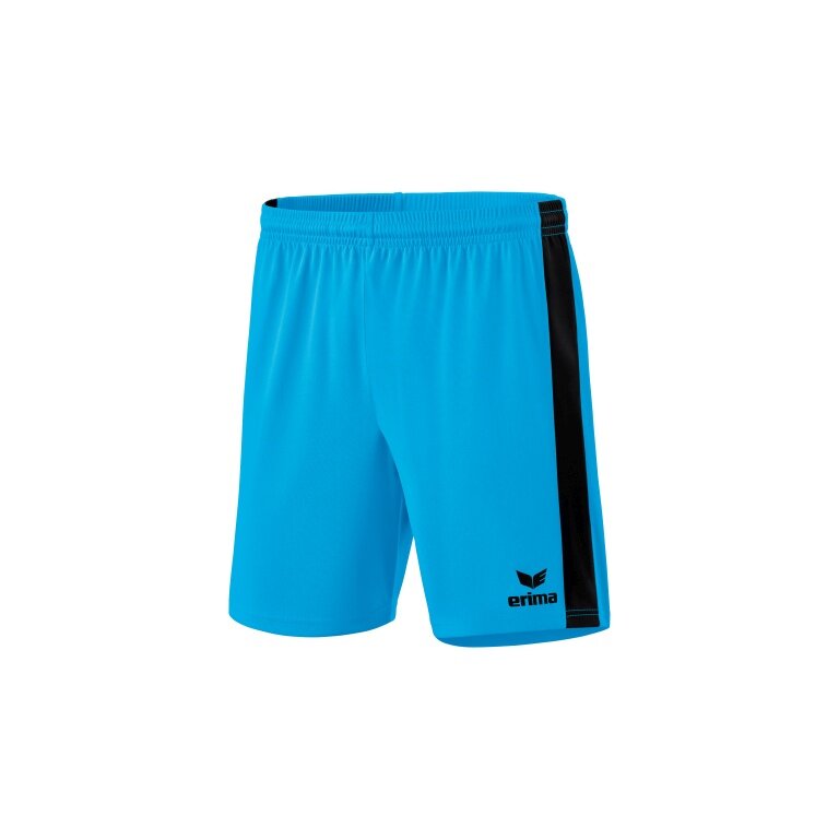 Erima Sporthose Short Retro Star ohne Innenslip curacaoblau/schwarz Jungen