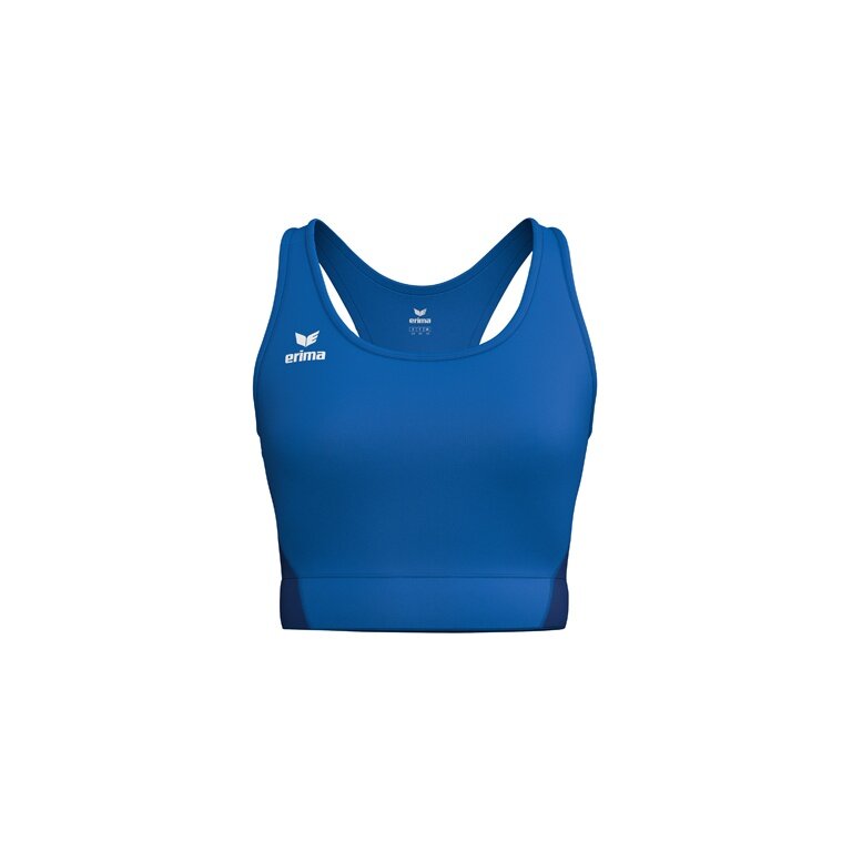 Erima Sport-Bra T&F Wings (Racerback, feuchtigkeitsabsorbierend) royalblau Damen