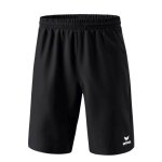 Erima Sport-Hose Change Shorts (mit Innenhose, Stretch-Einsätze) kurz schwarz Jungen