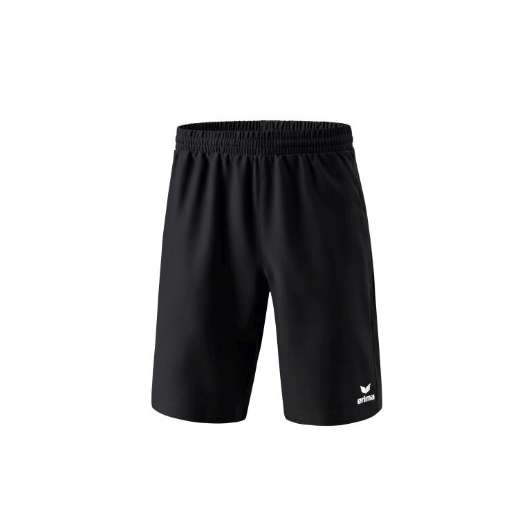 Erima Sport-Hose Change Shorts (mit Innenhose, Stretch-Einsätze) kurz schwarz Jungen