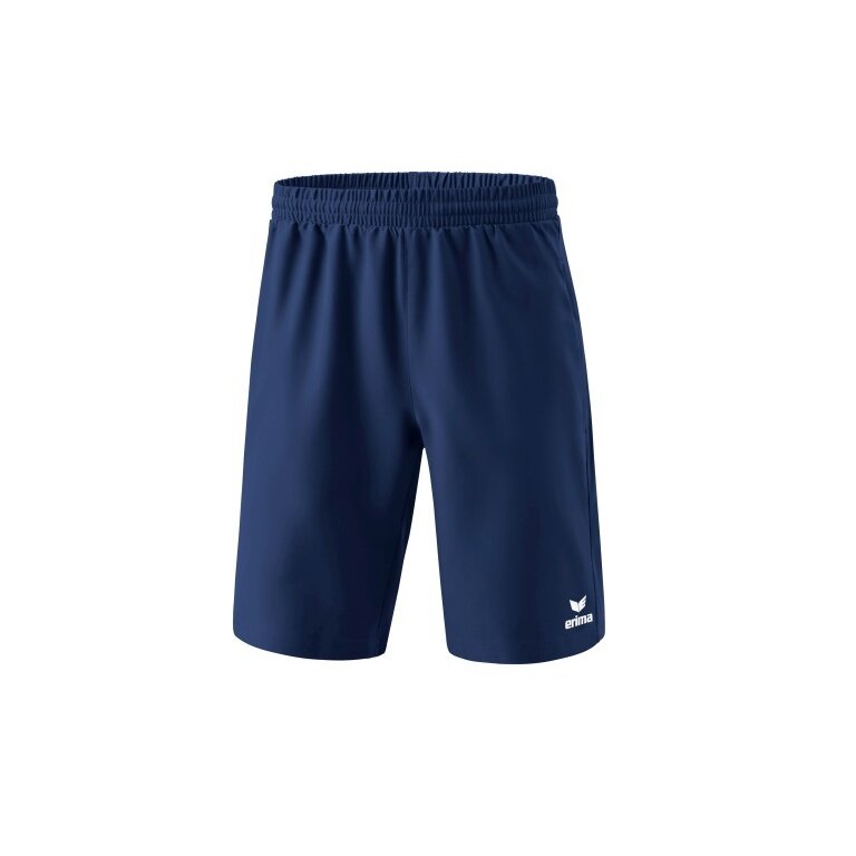 Erima Sport-Hose Change Shorts (mit Innenhose, Stretch-Einsätze) kurz navyblau Jungen