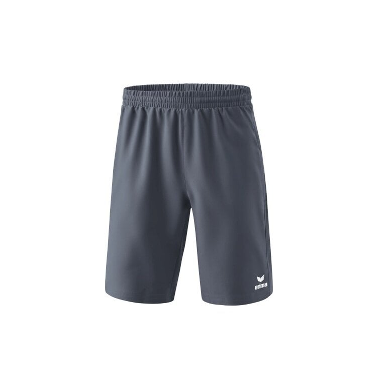 Erima Sport-Hose Change Shorts (mit Innenhose, Stretch-Einsätze) kurz grau Jungen