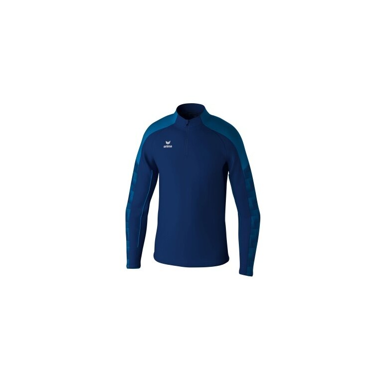 Erima Sport-Langarmshirt Evo Star Trainingstop (100% rec. Polyester) navyblau/blau Herren