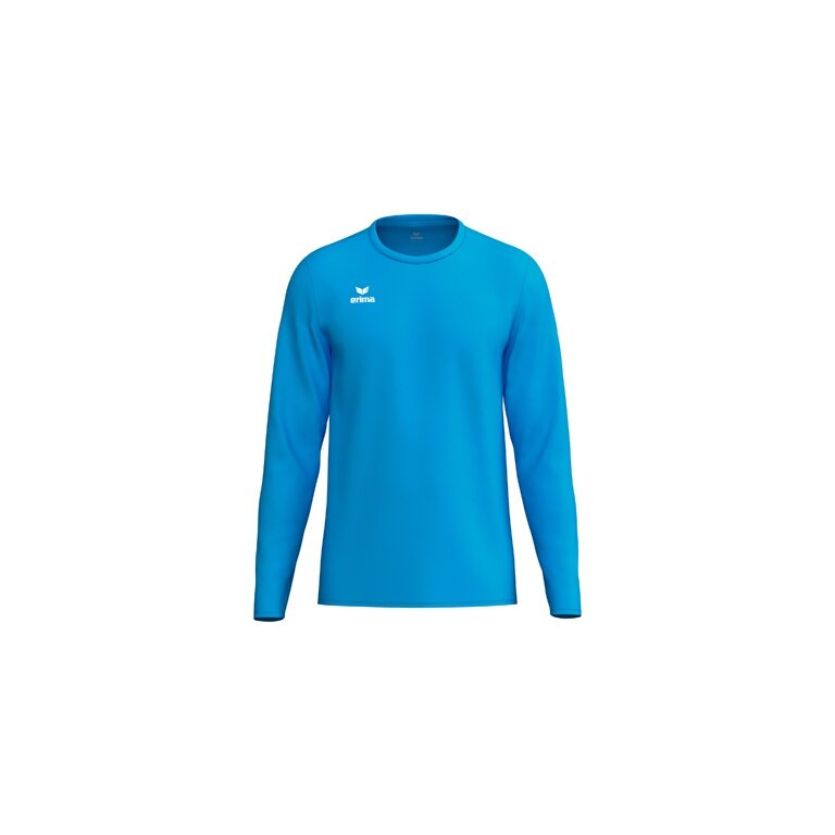 Erima Sport-Langarmshirt Intro Function (leicht, weich, feuchtigkeitsableitend) curacaoblau Herren