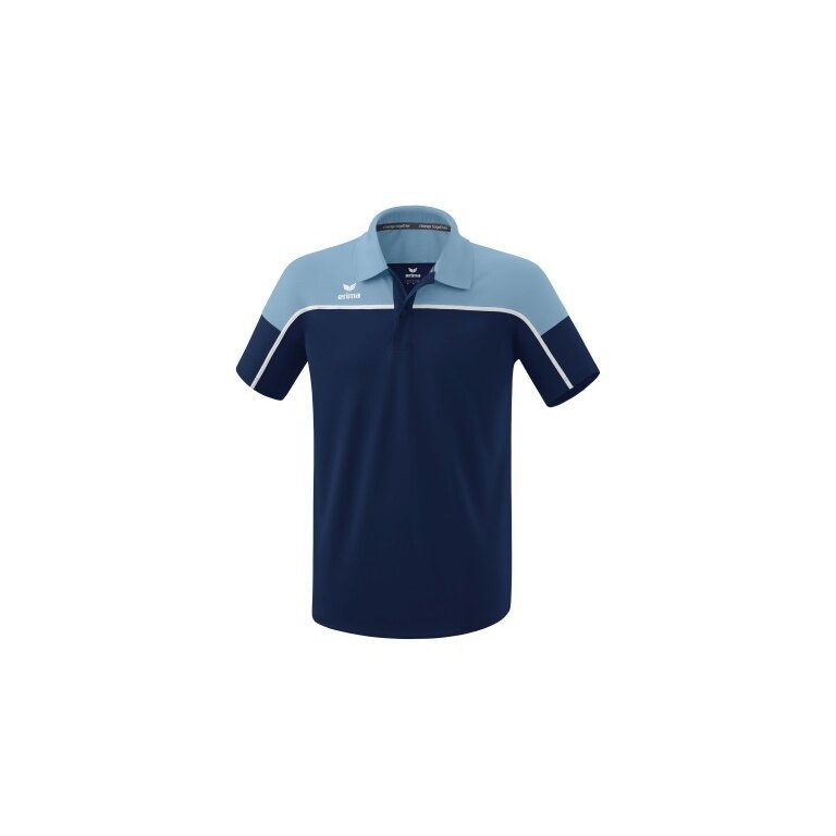 Erima Sport-Polo Change (100% rec. Polyester, schnelltrocknend Funktionsmaterial) navyblau Herren