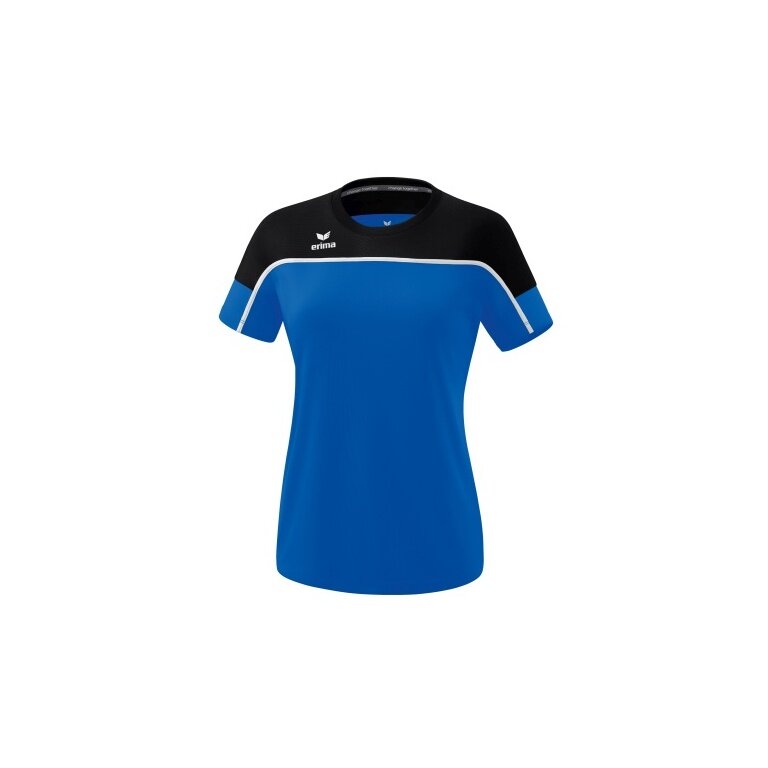 Erima Sport-Shirt Change (100% rec. Polyester, leicht, schnelltrocknend) royalblau/schwarz Damen