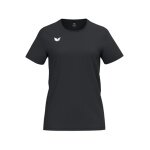 Erima Sport-Shirt Intro Function (100% rec. Polyester, leicht, schnelltrocknend) schwarz Damen