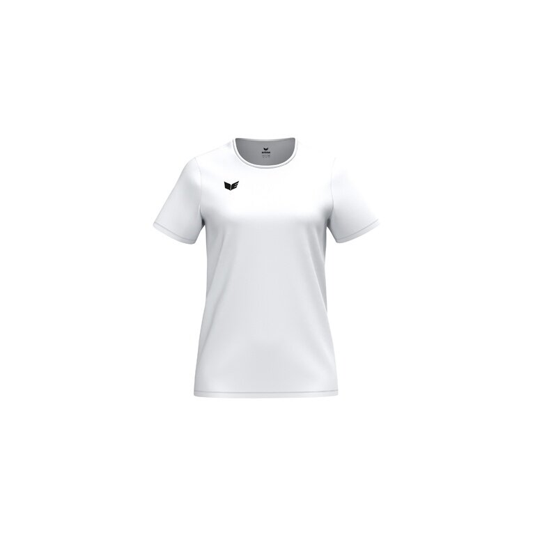 Erima Sport-Shirt Intro Function (100% rec. Polyester, leicht, schnelltrocknend) weiss Damen