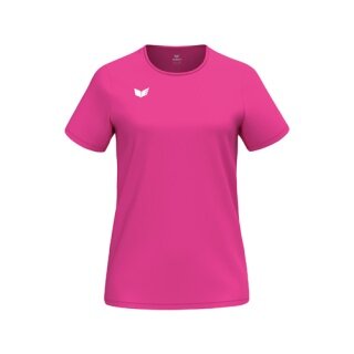 Erima Sport-Shirt Intro Function (100% rec. Polyester, leicht, schnelltrocknend) pink Damen