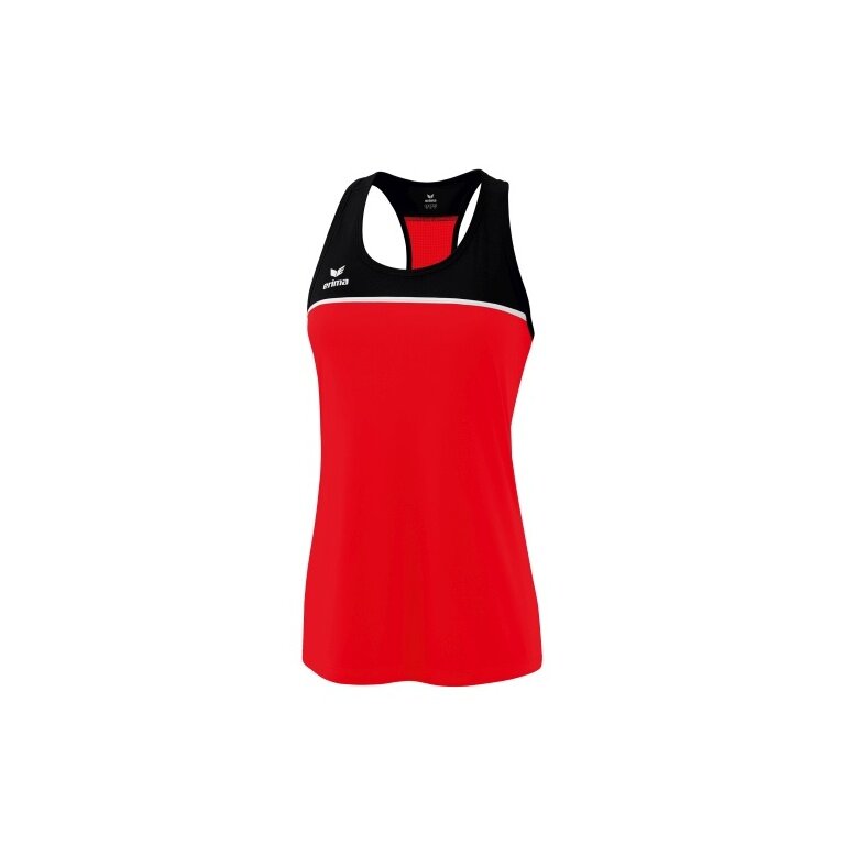 Erima Sport-Tank Top Change (100% rec. Polyester) rot/schwarz Damen