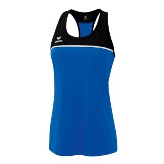 Erima Sport-Tank Top Change (100% rec. Polyester) royalblau/schwarz Damen