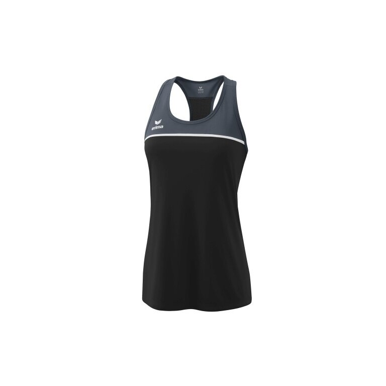 Erima Sport-Tank Top Change (100% rec. Polyester) schwarz/grau Damen