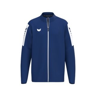 Erima Sport-Trainingsjacke Intro (strapazierfähig, mit Reißverschlusstaschen) navyblau Herren